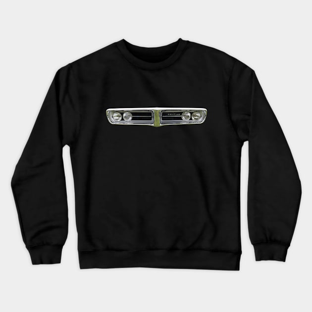 Pontiac Firebird classic 1960s American car minimalist grille photo Crewneck Sweatshirt by soitwouldseem